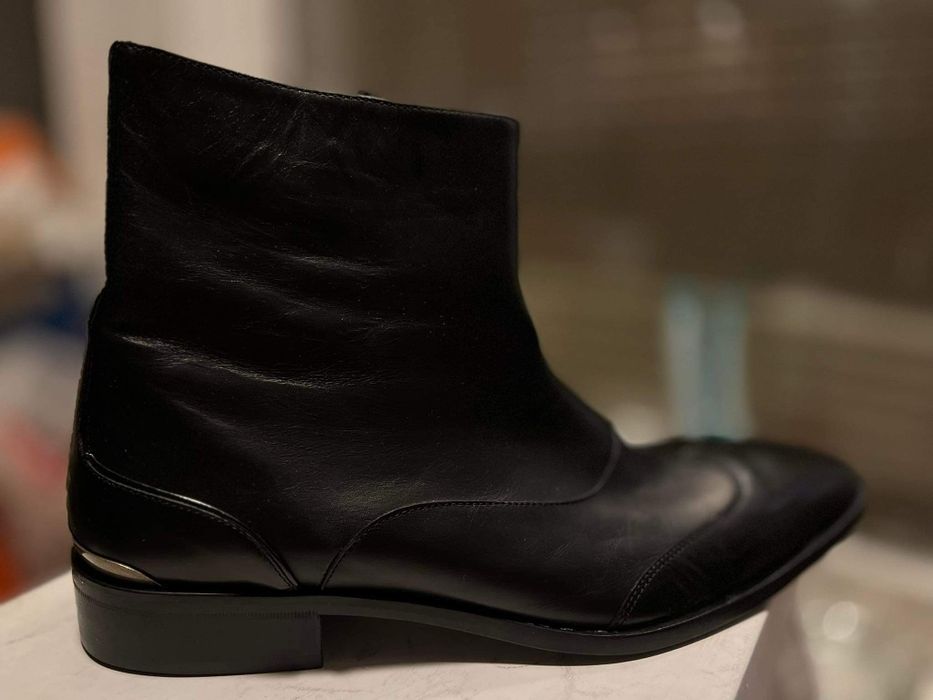 Оригинални мъжки боти Just Cavalli естествена кожа