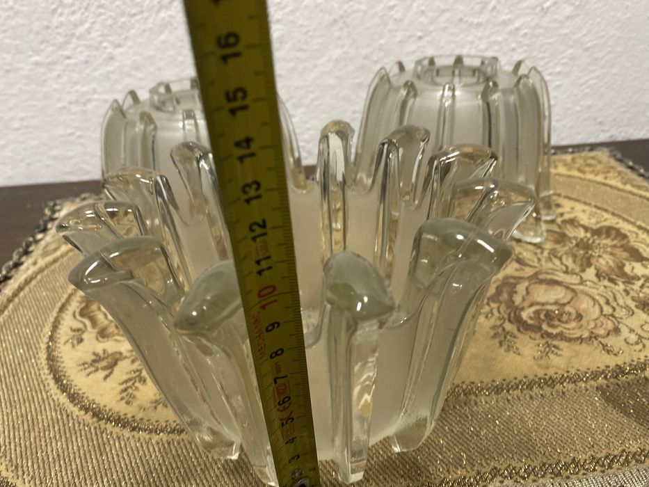 Италиански винтидж плафони от духано стъкло мурано