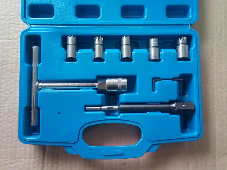 Комплект за почистване на леглата на дюзите -7 части