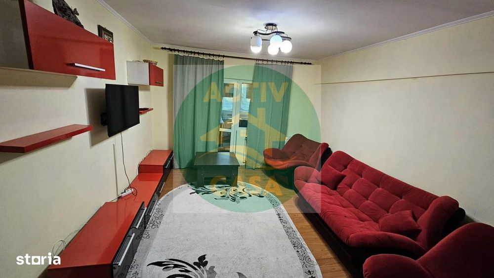 Apartament 2 camere, etaj 2, mobilat si utilat, centru