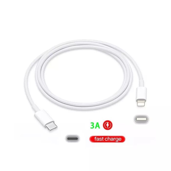 Cablu Aftermarchet - Cablu Lightening - Type C Compatibil Iphone