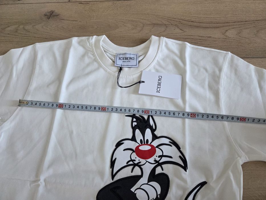 Tricou Iceberg cu imprimeu Sylvester