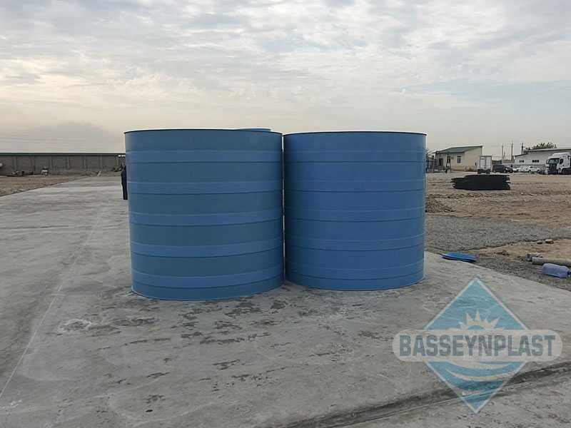 Эко-ёмкость, бочка для воды 7м3, тонн, 7000 литров из полипропилена