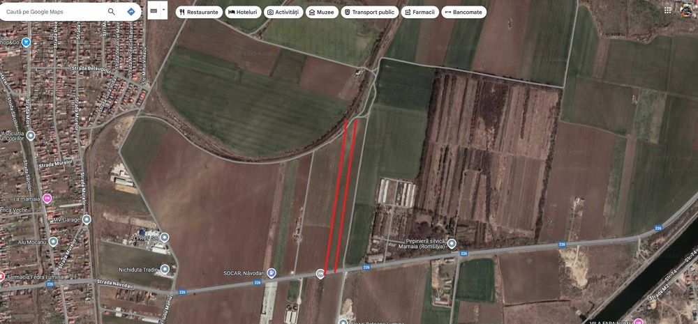 Teren extravilan navodari Parcela S433/1/3/2 SOLA 53