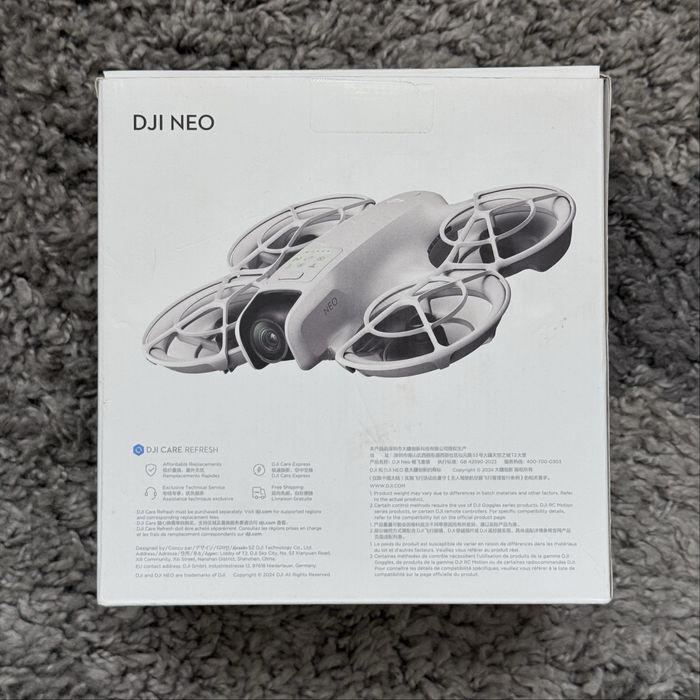 Drona DJI NEO Fly More Combo | NOUA | 3 Baterii  Telecomanda DJI RC-N3