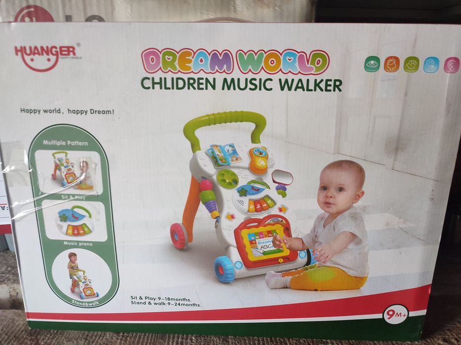 Детские музыкальные ходунки (Children Music Walker)