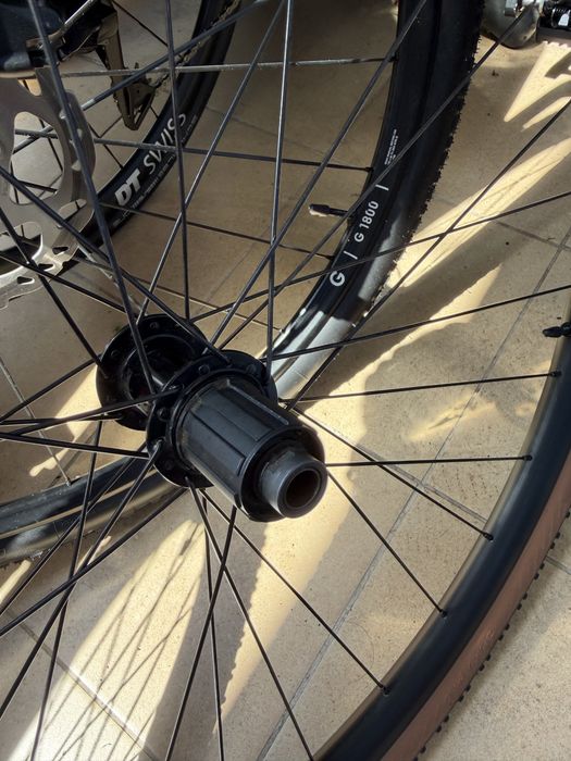 Set roți tubeless Syncros Race X25 + anvelope Schwalbe G-One Bite 700x45