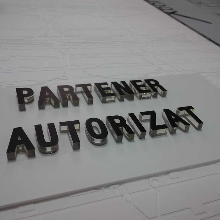 Frezare litere volumetrice din lemn, Bond, plexiglas, placaj, MDF etc