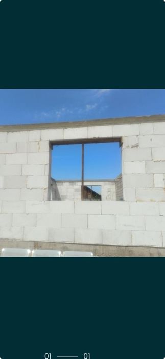 Услуги кладка перегородок из газоблок, пеноблок