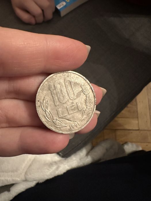 Moneda 100 lei 1991 si 1992 si 1 leu din 1966 - nu se vand si separat