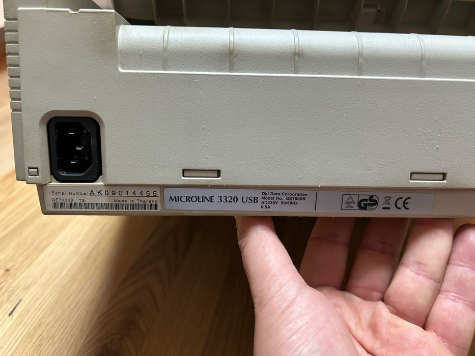 Матричен принтер Oki microline 3320 и 2 Монитора
