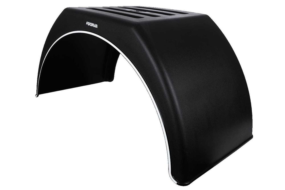 Калник двойна гума 14-16" цола тип трапец с бял кант 450х1480х880х400