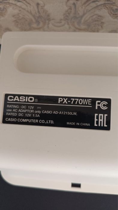 Цифровое пианино, Casio