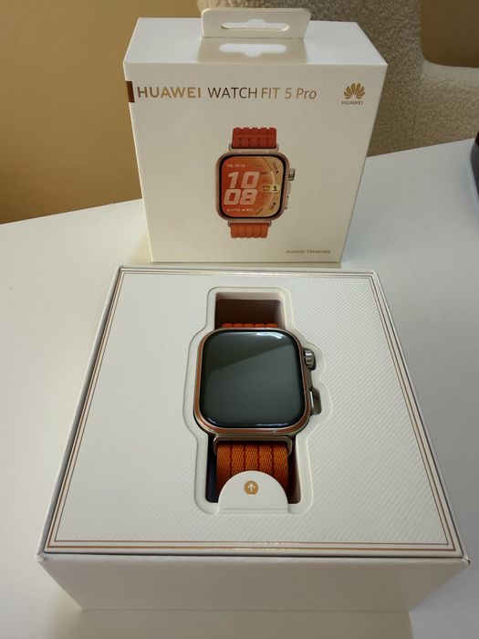 Smartwatch Huawei Watch Fit 5 pro in garantie