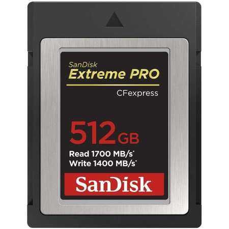 Card Cfexpress Sandisk 512Gb