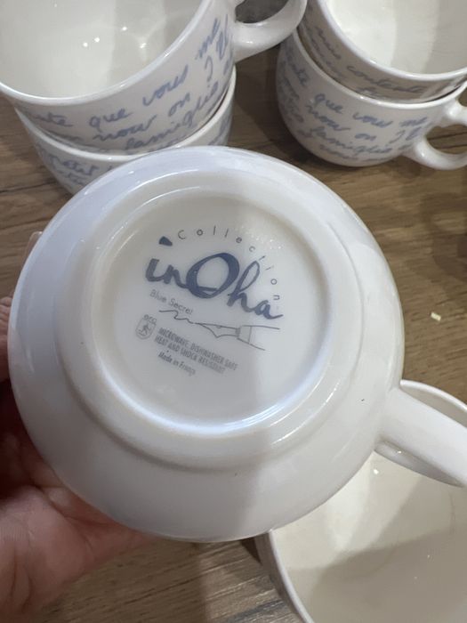 Чайные чашки с блюдцами