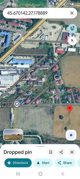 Teren intravilan 664 mp Focsani, Zona Sud, Lukoil, Nisprod