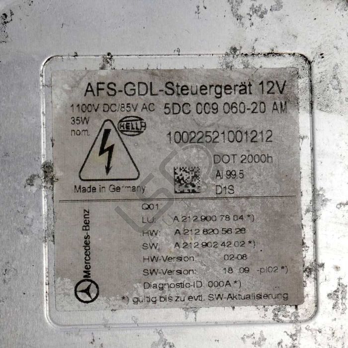 Far xenon stânga Mercedes-Benz E-Class (W212) OEM A2128205761KZ 147573