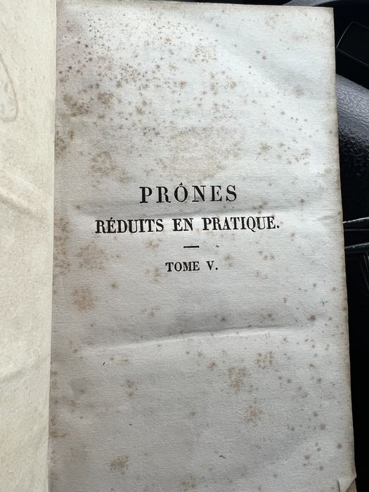 Carte veche franțuzească din 1841