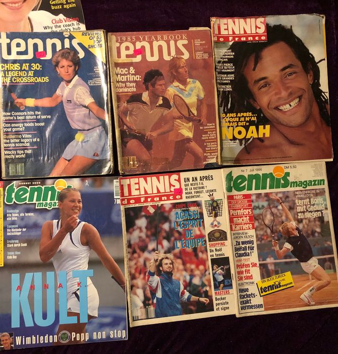 Колекция Тенис списания tennis