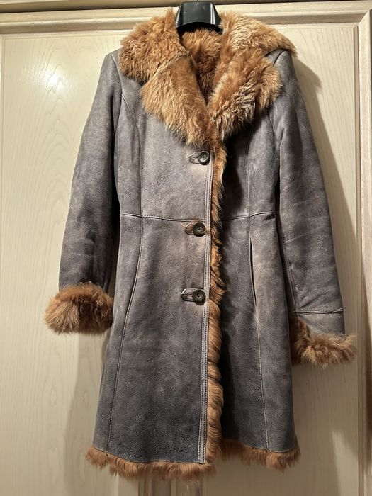 Palton din piele naturală, mărimea 40