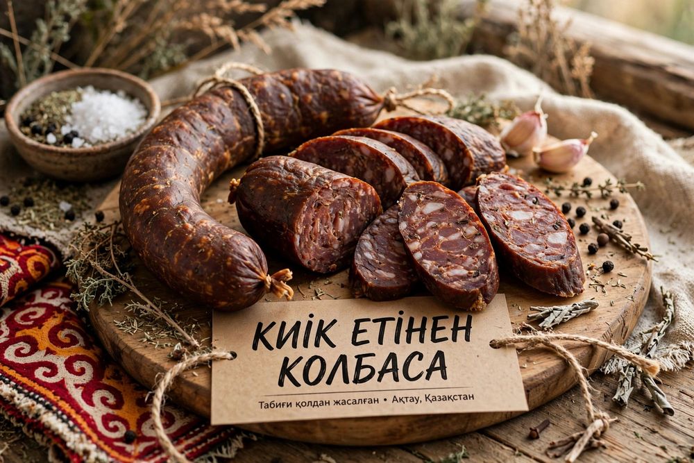 Колбаса киік етінен