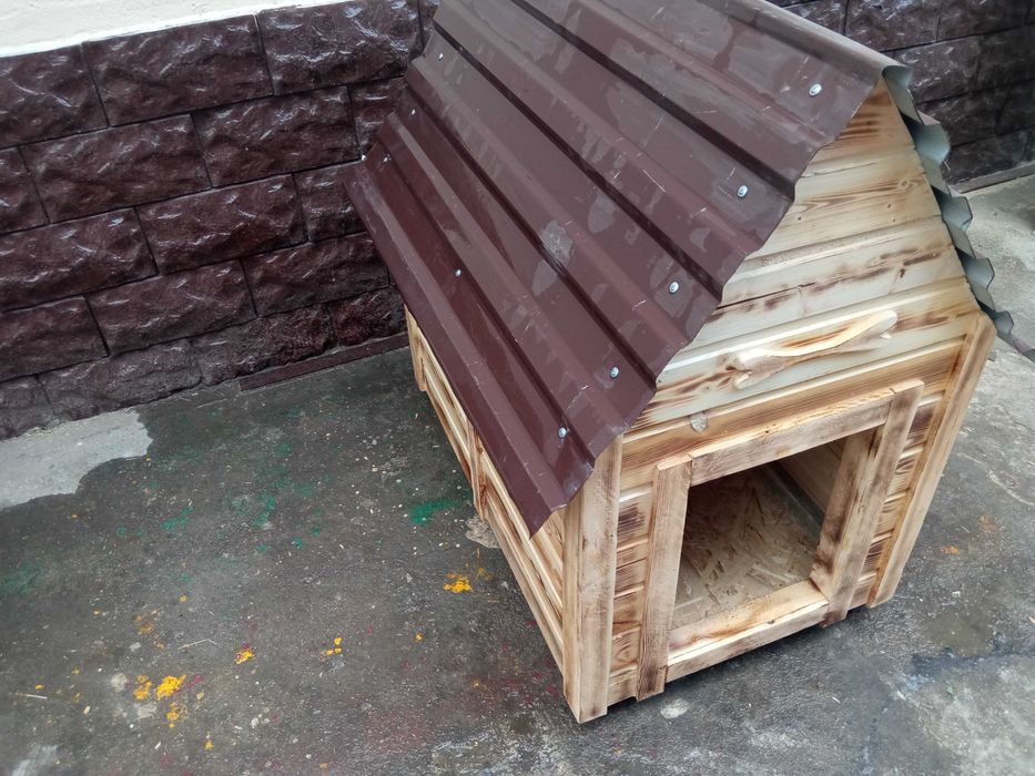 будка для средней собаки  д90 ш50 в90