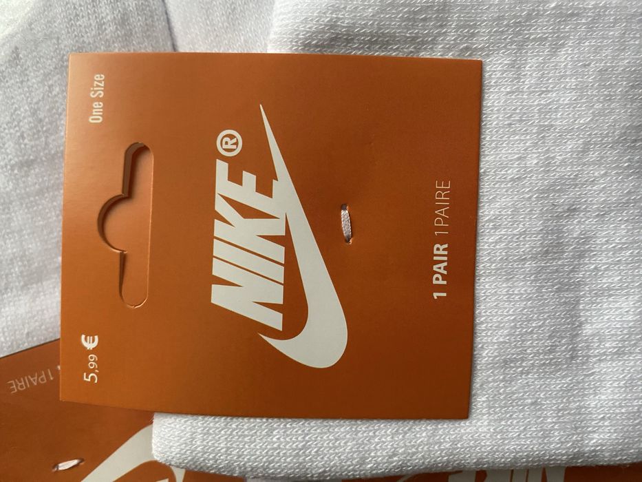 Sosete Sport Nike albe