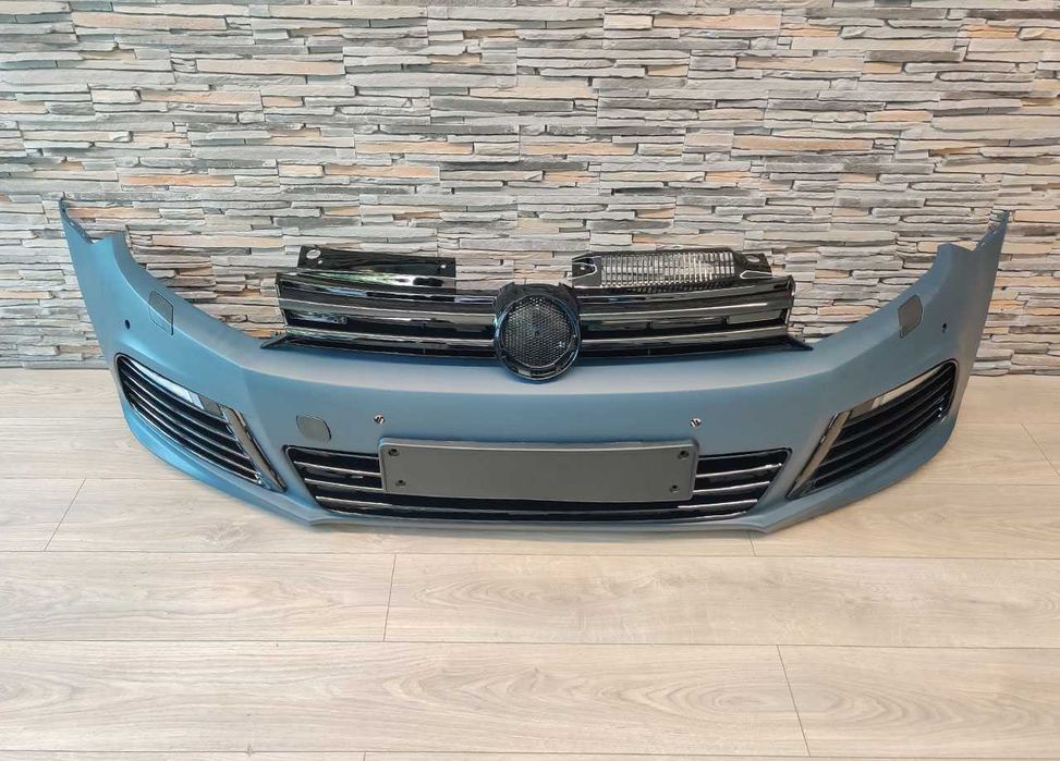 Bara Fata VW Golf 6 R20 Design cu DRL LED cu senzori de parcare PDC