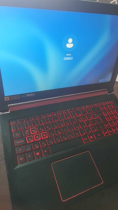Геймърски лаптоп  acer nitro 5 15.6