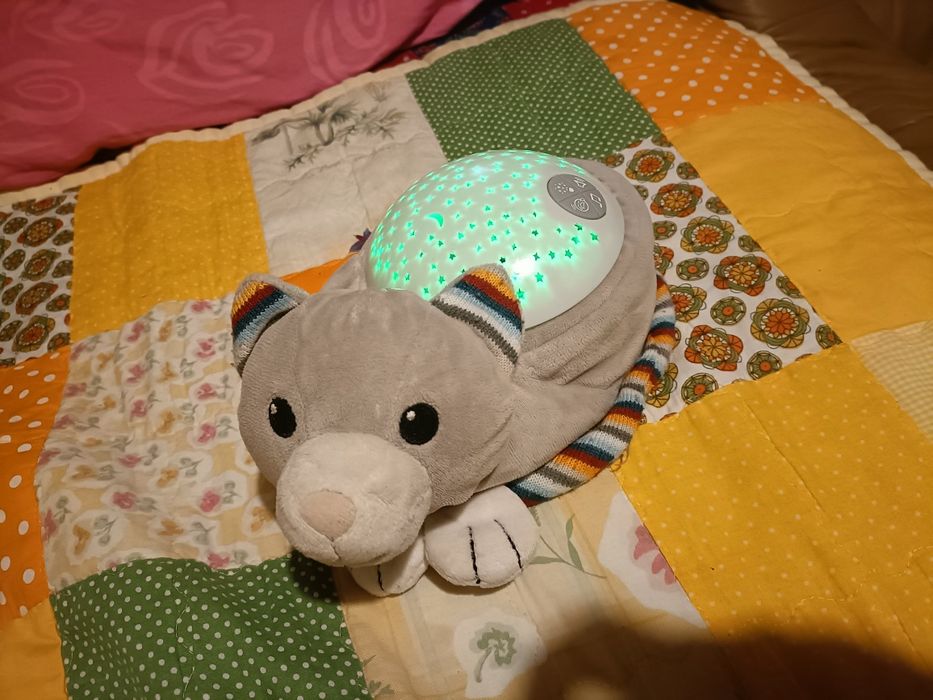 Proiector bebelus pisica