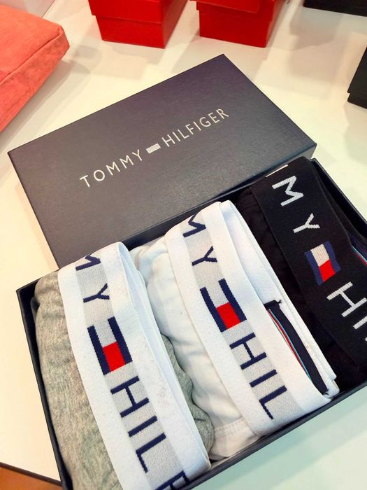 Clothes Tommy Hilfiger Boxeri Tommy Hilfiger Black marimea XL