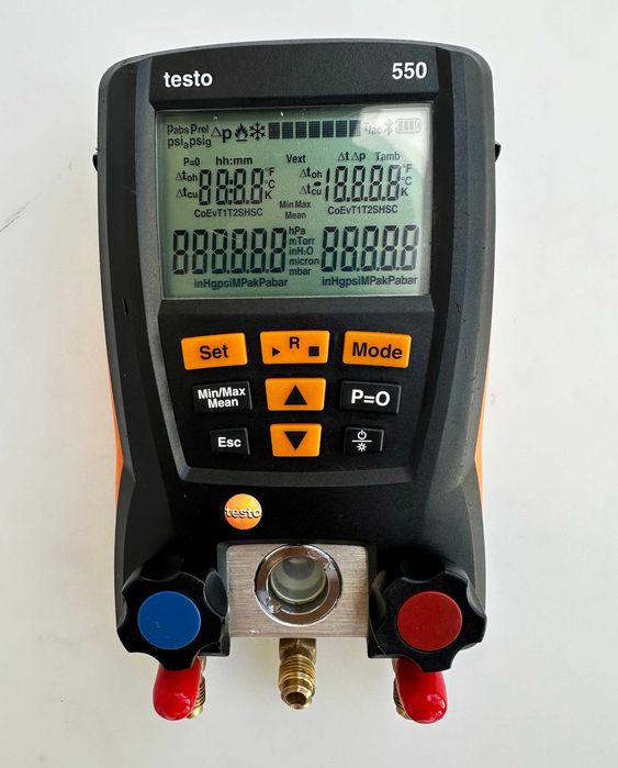 TESTO 550 - Цифров електронен манометър