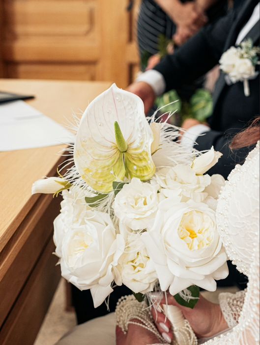 Vânzare aranjamente florale artificiale premium – nuntă / botez