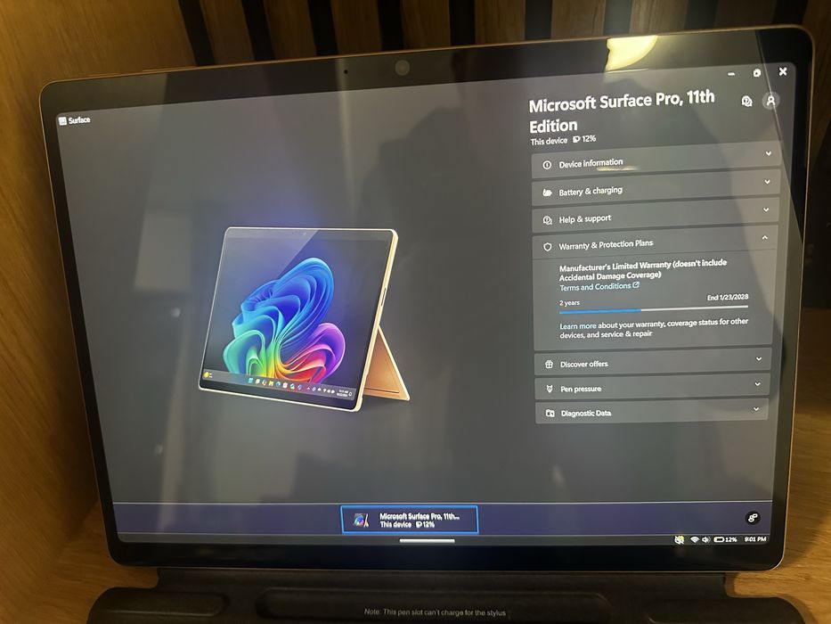 Tableta PC Microsoft Surface PRO 11 xElite, display OLED cu Windows 11