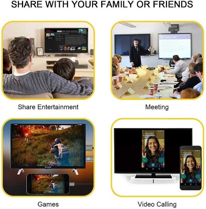 Преходник Lightning към HDMI - PRO L8 3SE, Digital AV adapter