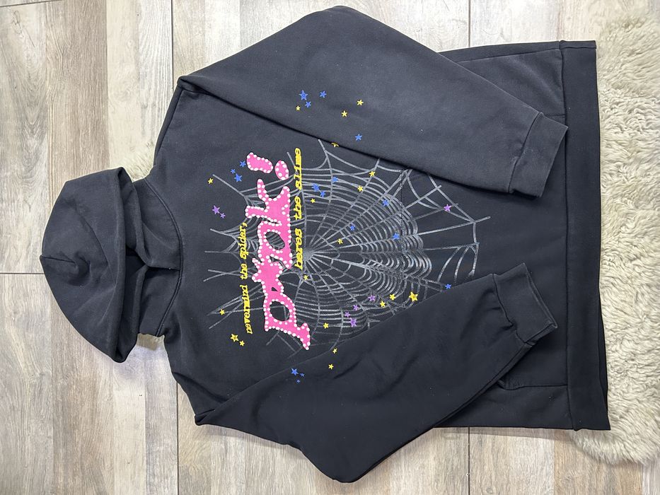 hanorac Sp5der negru XL