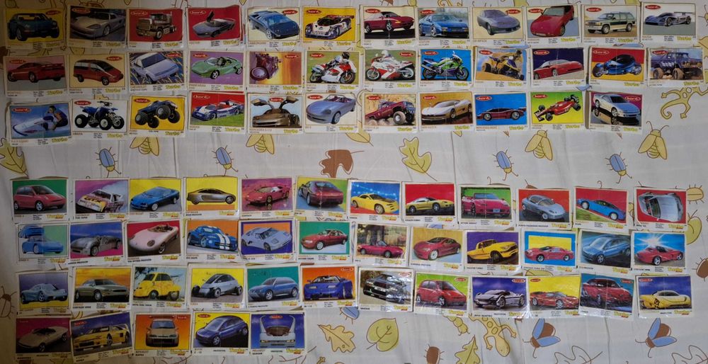 Colectie guma Turbo, Ulker, OtoMoto, Bombibom, etc.