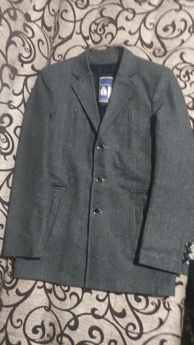 Пальто мужская Зима/Весна Качественная Теплая