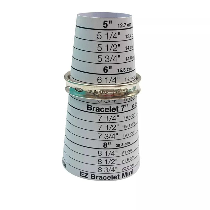 Bratara Tiffany argint 925 40.2g 16.5 cm inclusiv spatiul