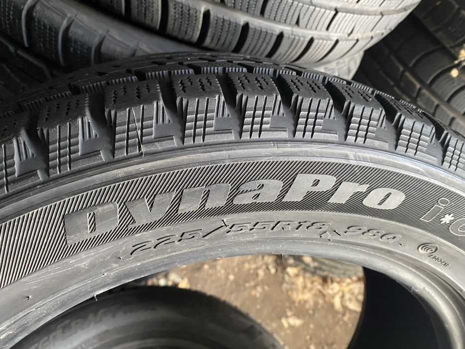 225/55/18 один баллон бу ханкок