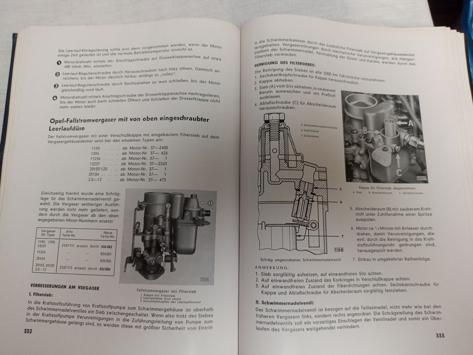 Опел 1934-1937 ръководство за употреба