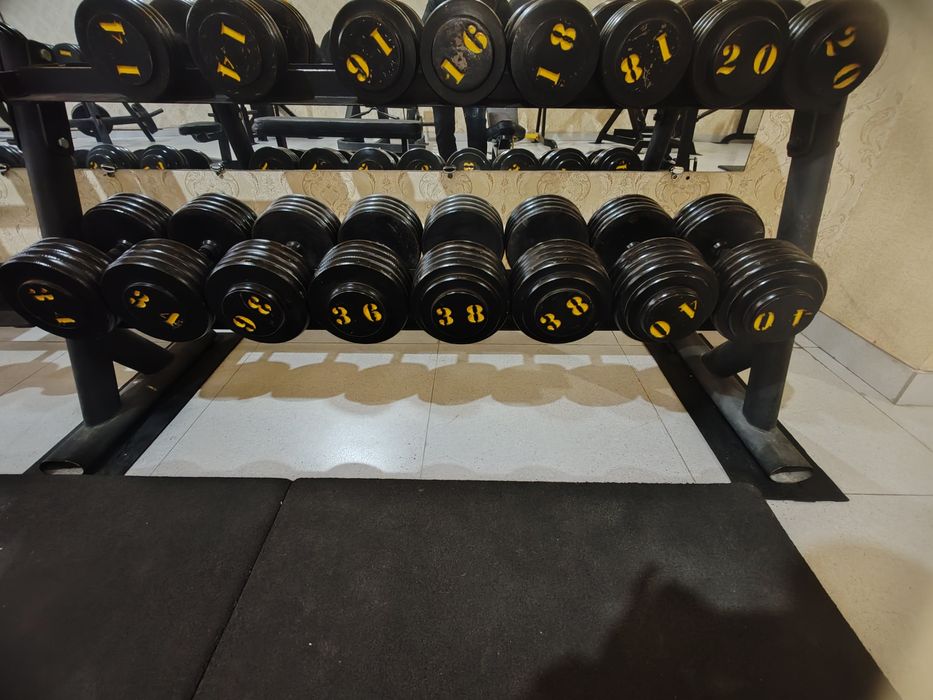 Тренажёрлар комплект сотилади