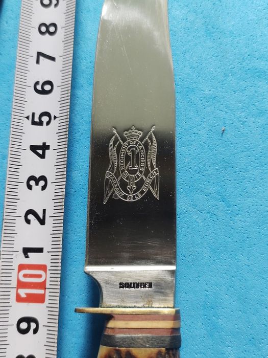 Рядък модел ловен нож Solingen made in Germani
