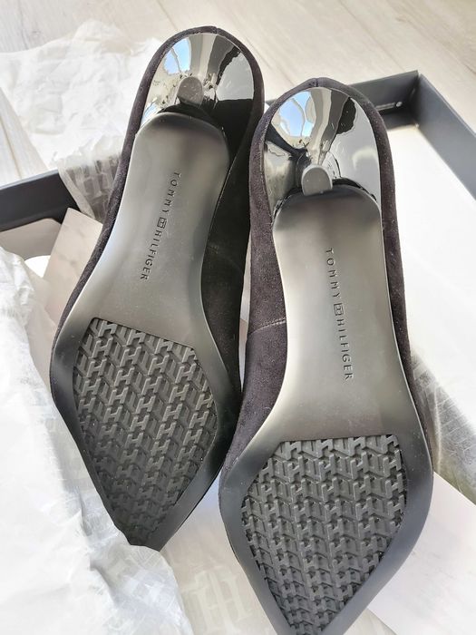 Pantofi Tommy Hilfiger piele
