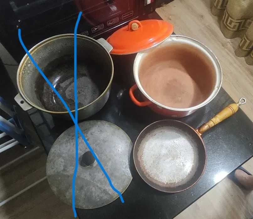 Продается кастрюля  и сковородка