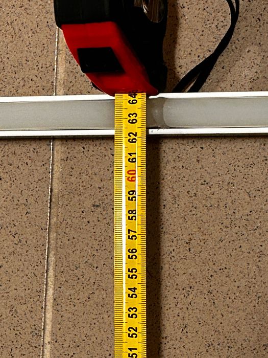 Vand corp de iluminat oval cu led