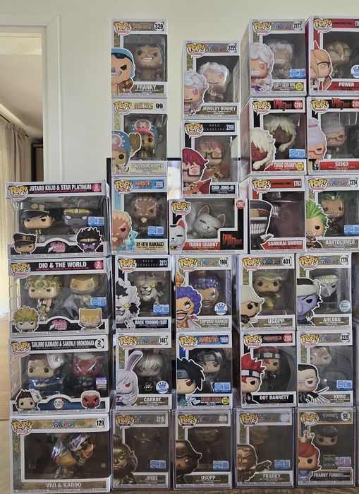 Figurine Funko Pop Anime jojo Naruto dbz my hero academia demon slayer aot jujutsu kaisen one piece etc