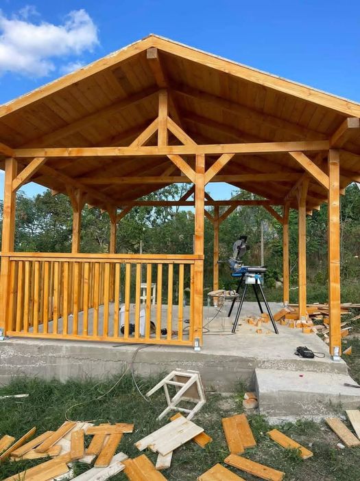 Foișoare terase din lemn