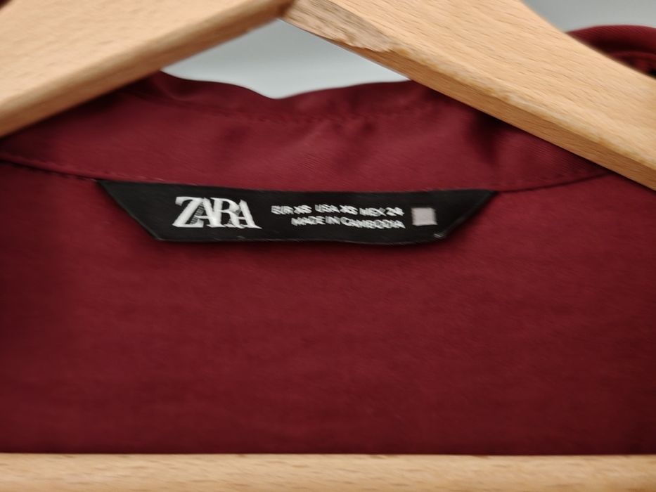 Rochie Roșu Burund Zara XS